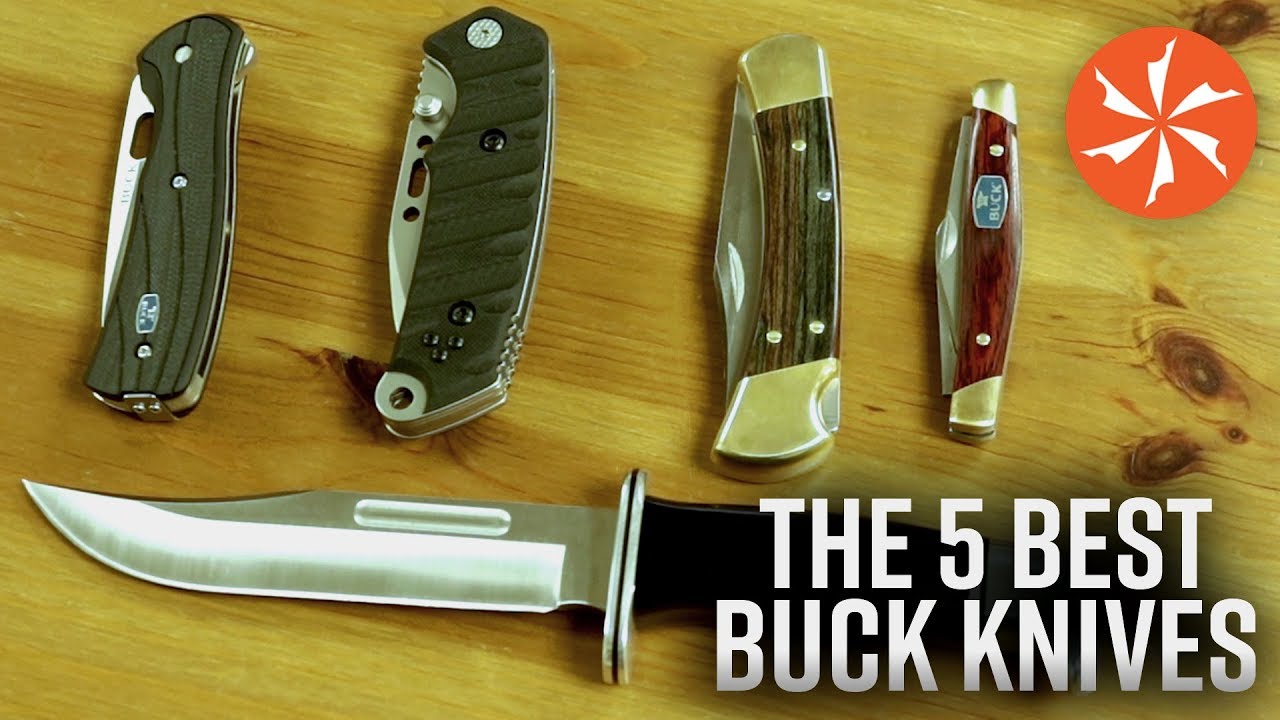 Top 5 Best Buck Knives Available at KnifeCenter.com