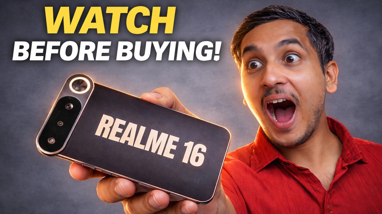 Realme 16 5G Tested &ndash; iPhone Air Vibes + Camera Samples & Monster Battery!