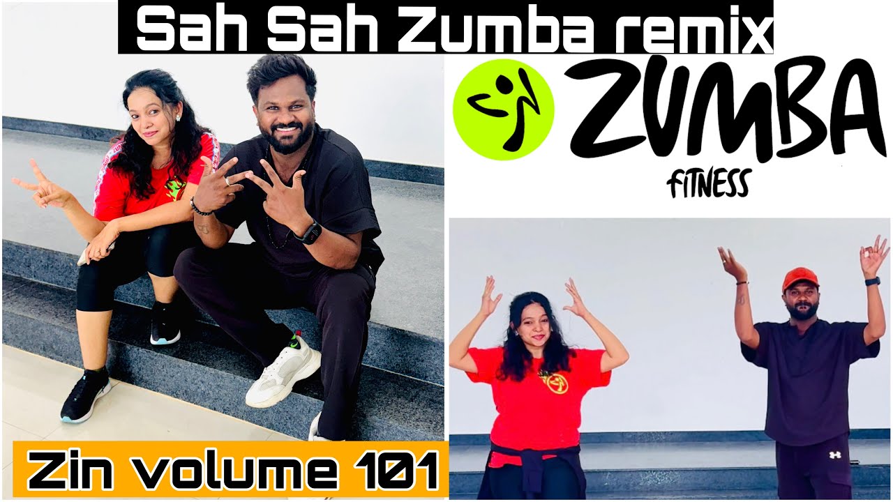 Zin volume 101 | Sah Sah Zumba Remix | Belly dance | Zins of Karnataka | Zumba fitness easy moves