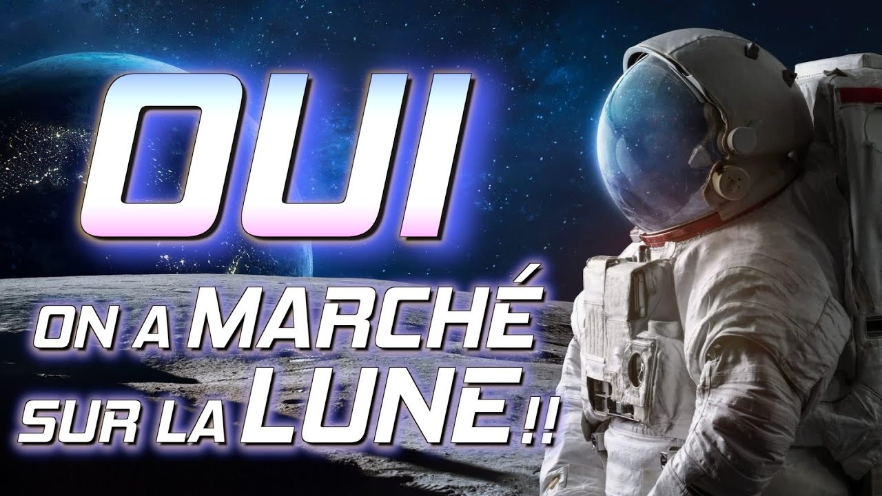 Voici les PREUVES qu'on a bien MARCHÉ sur la LUNE