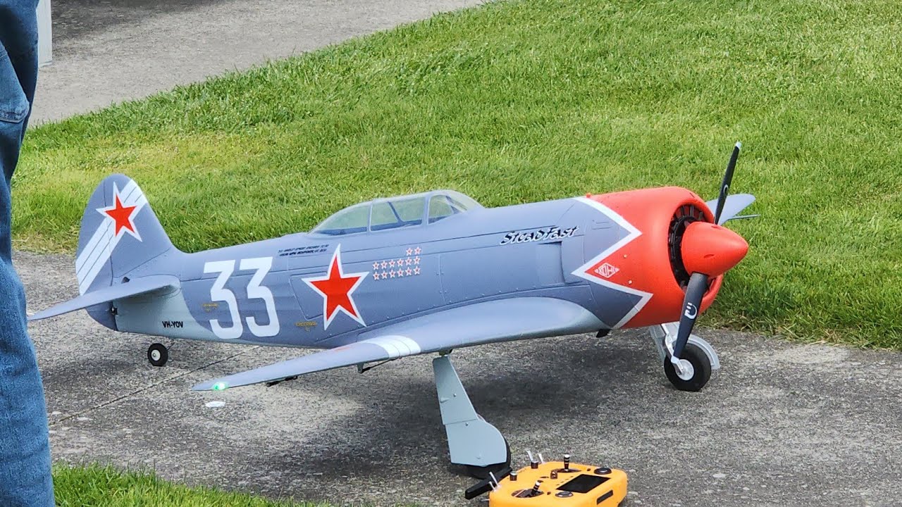 THE AVIOS YAK 11  STEAD FAST FLOWN BY JOHN VHRC