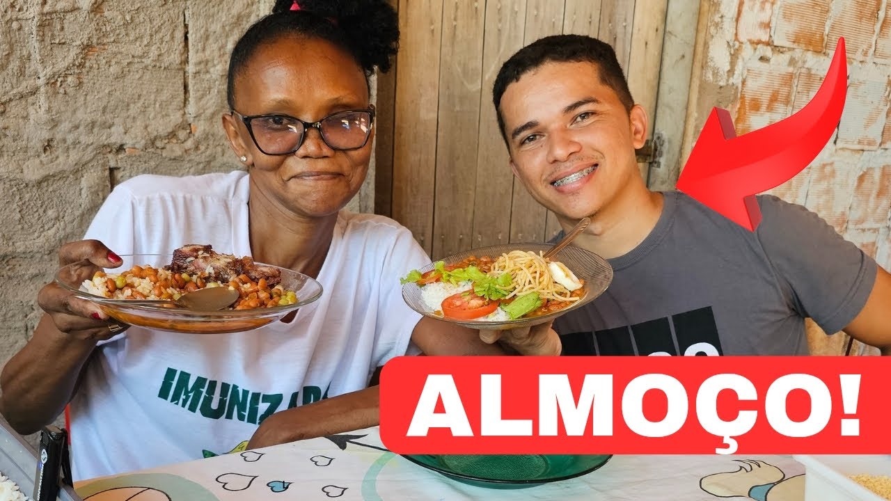 ALMOÇO ESPECIAL NA CASA DE MARIA❤️