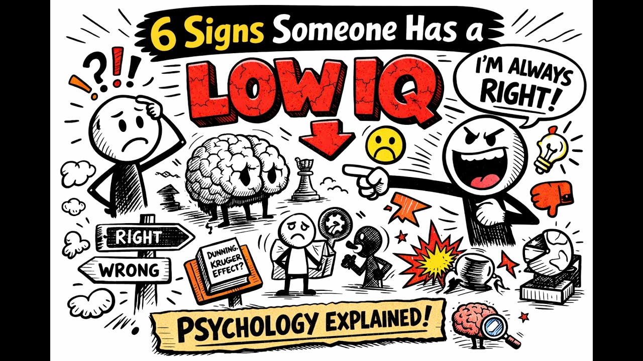 6 Signs Someone Has a Low IQ Psychology Explained