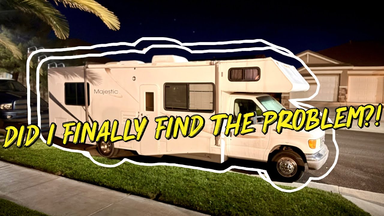 Мы наконец-то нашли проблему с запуском нашего автодома | Заменили клапан IACV на Ford 6.8L V10