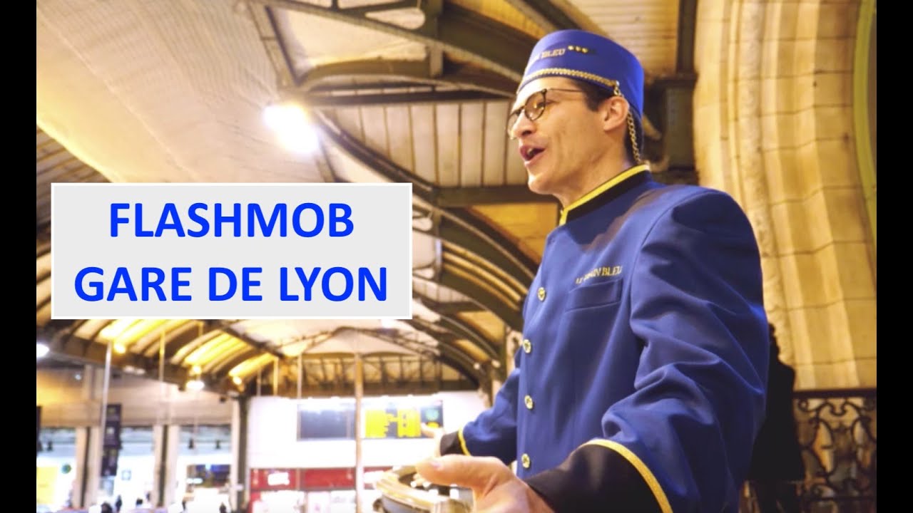 Flashmob du choeur Vittoria à Paris Gare de Lyon