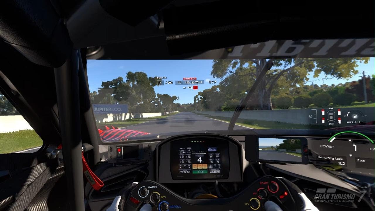 Gran Turismo 7 ferrari 296 gt3 mount panorama