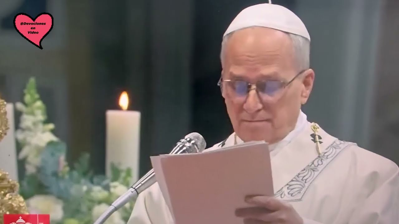 Homilia Papa Leon XIV en la Jornada Mundial de la Vida Consagrada 2-2-2026 #papaleonexiv #video