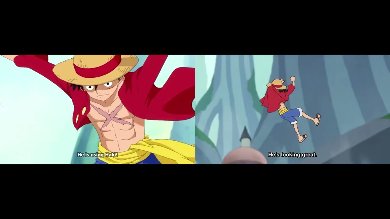 One Piece VS One Piece Fan Letter - Side by Side Comparison