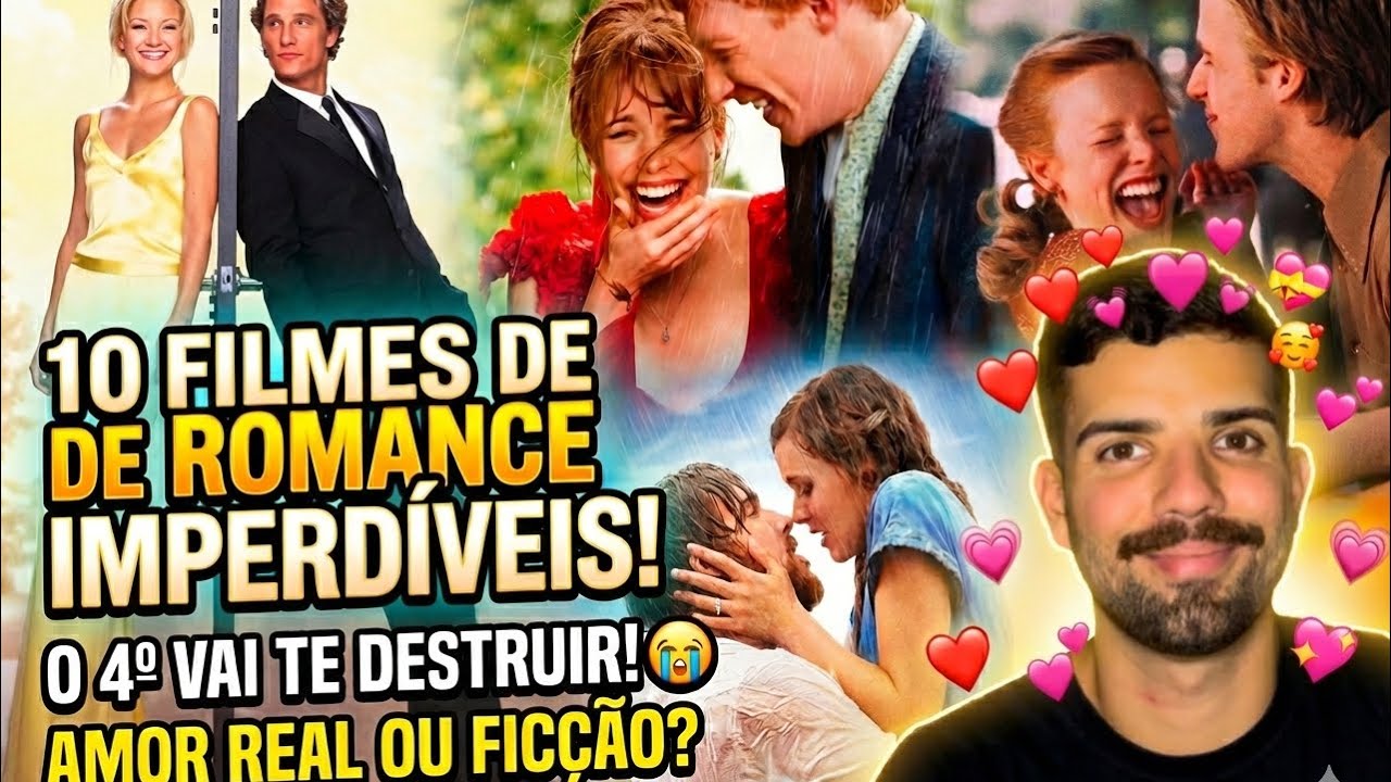 10 FILMES de ROMANCE que vão SALVAR seu fim de semana!