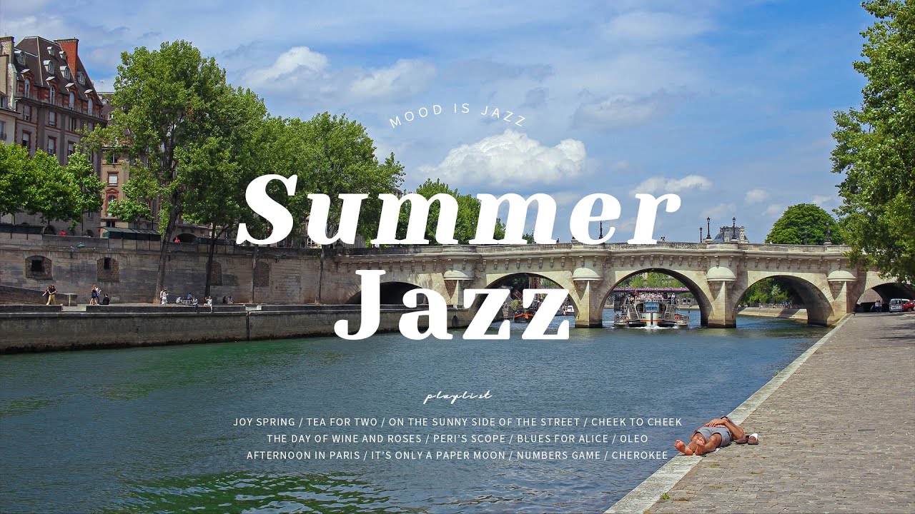 Плейлист | Глоток крутого и освежающего летнего джаза 🥤ㅣ Summer & Jazz
