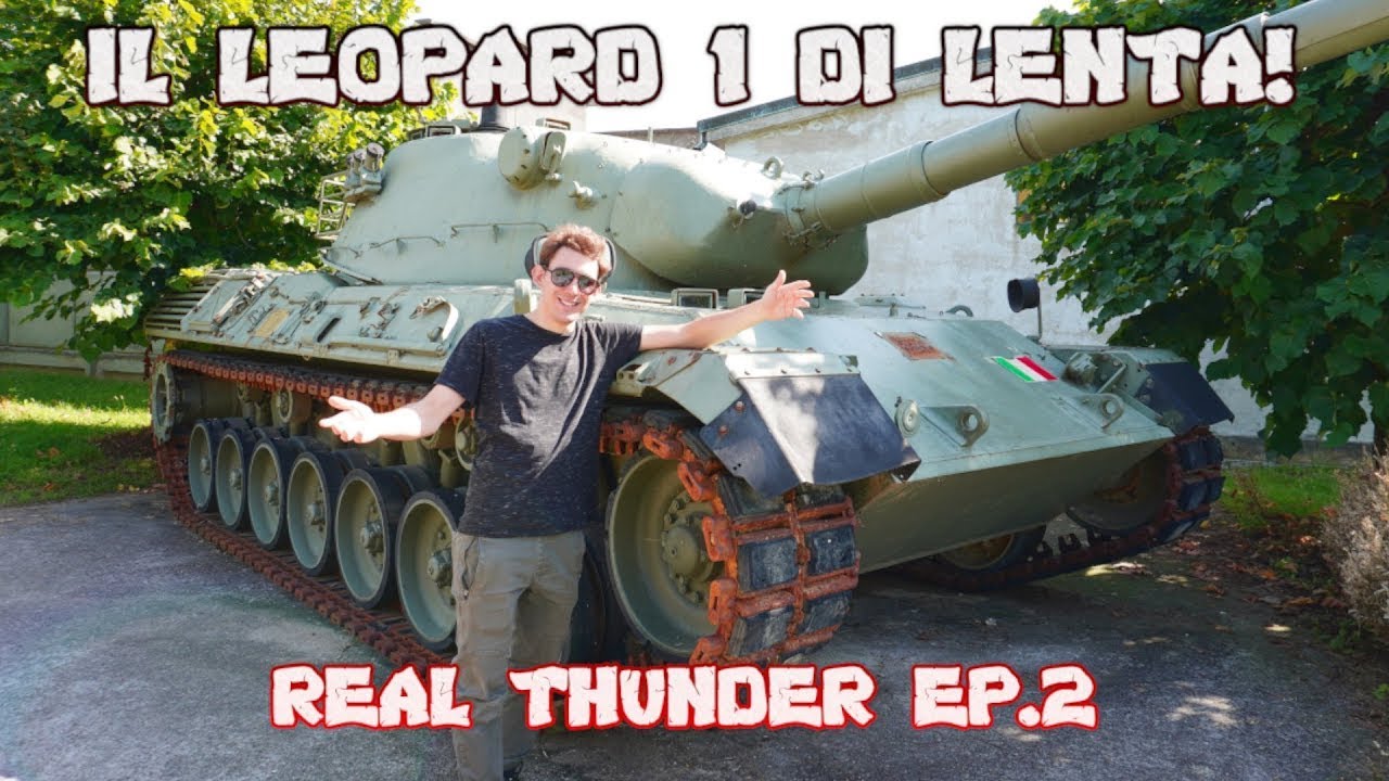 Uno dei 3000 Carri Armati di Lenta (VC): il LEOPARD 1A2!