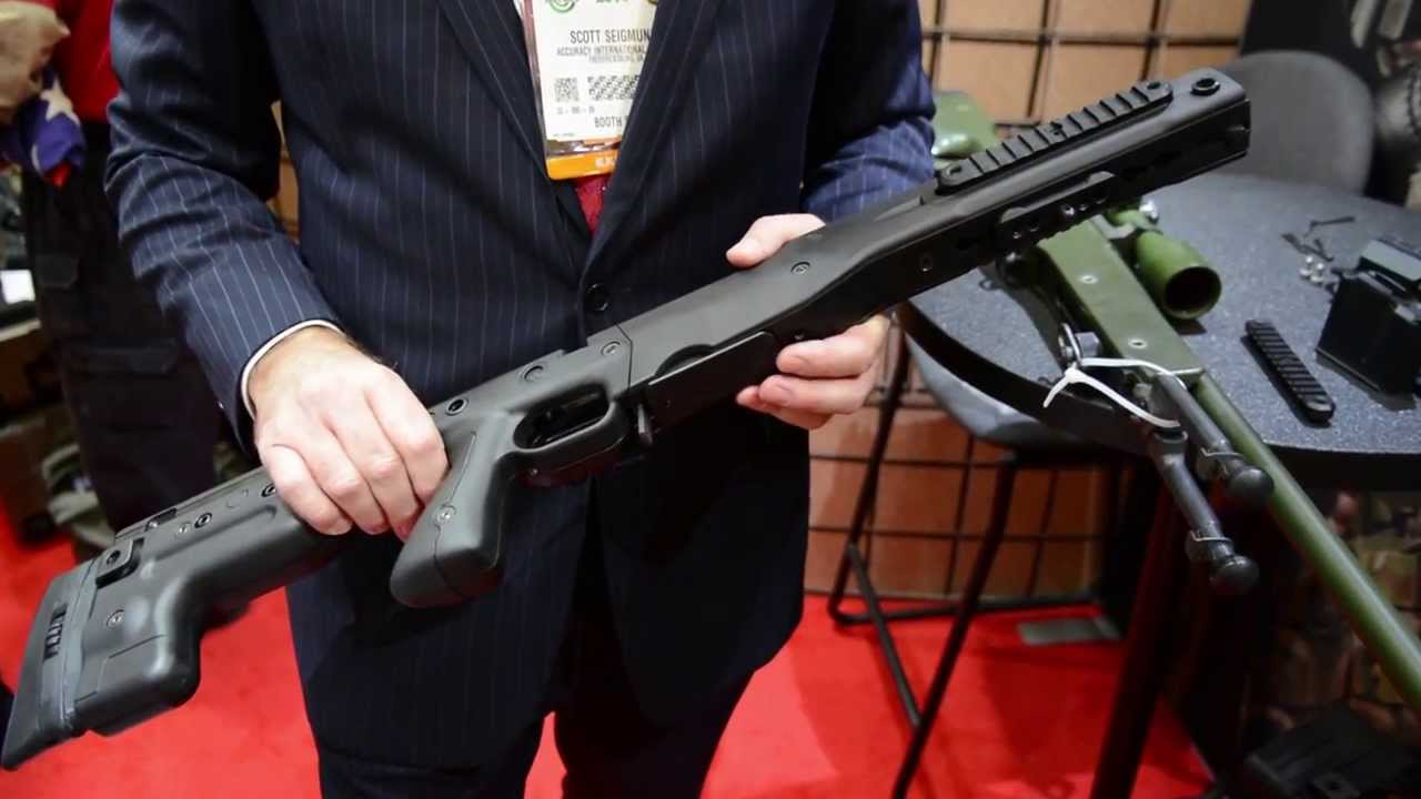 SHOT Show 2014 - Accuracy International's Rifle Chassis Systems