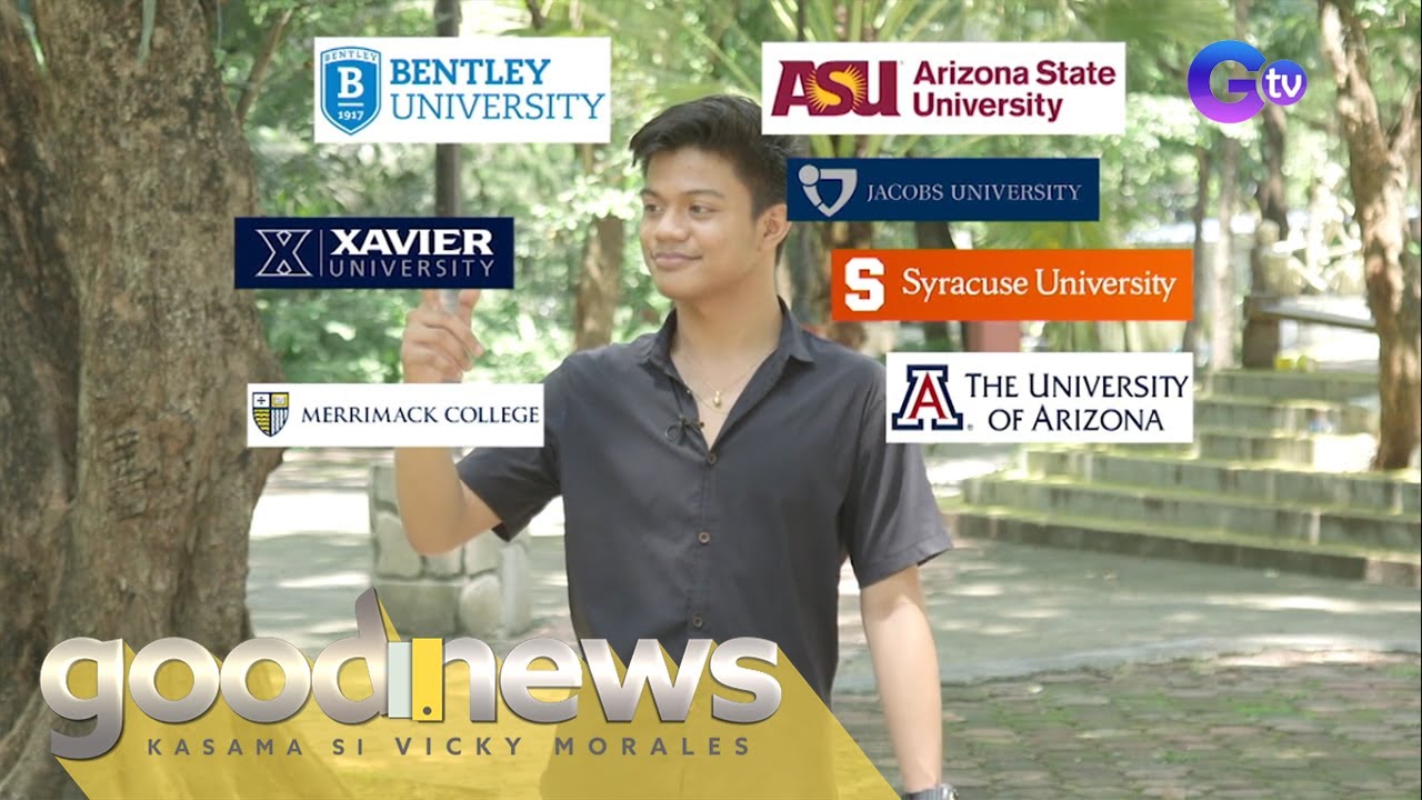 Pinoy, nakasungkit ng 7 scholarship offers mula sa sa US at Germany! | Good News