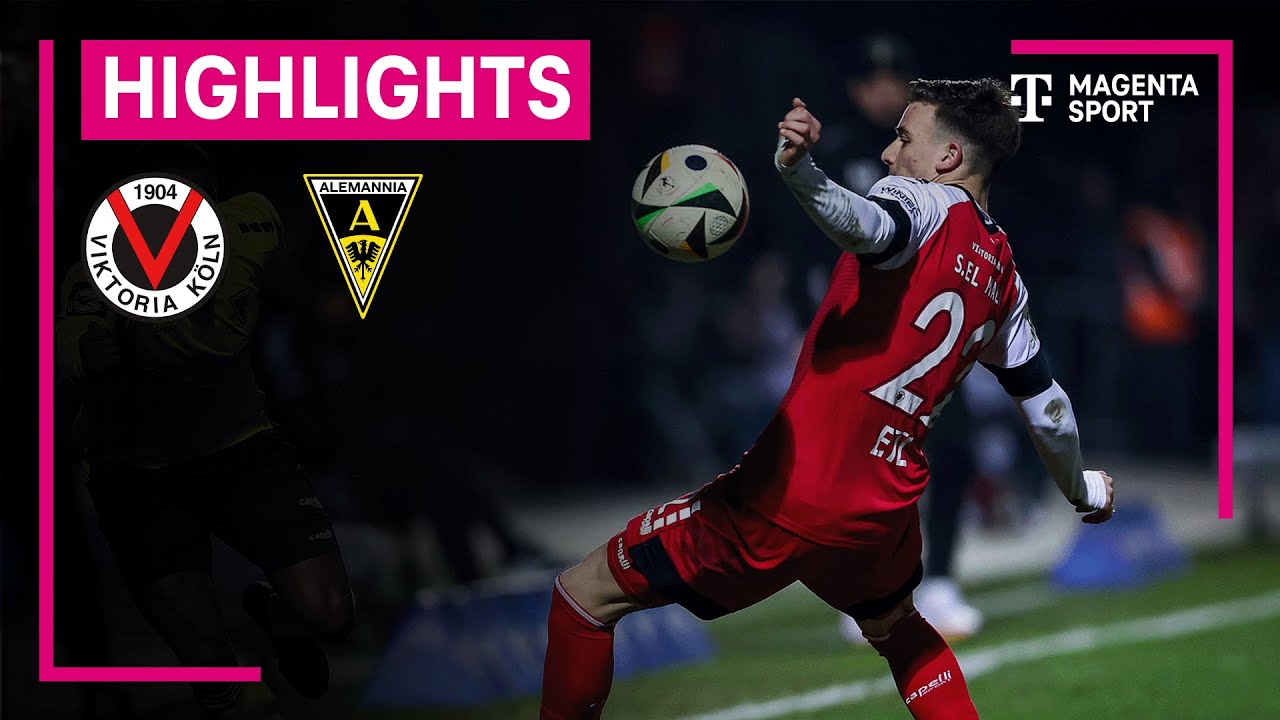 FC Viktoria Köln - Alemannia Aachen | Highlights 3. Liga | MAGENTA SPORT