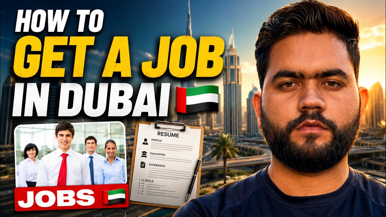 How to Get a Job in Dubai 2026 🇦🇪 | Complete Step-by-Step Guide for Freshers & Experienced