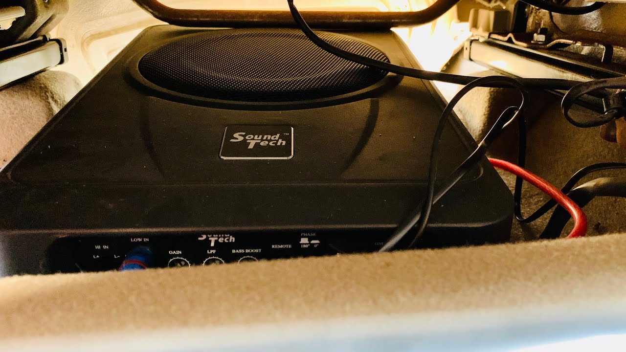 UNDERSEAT SUBWOOFER 🔈 - Waste Of Money?🤔 ||