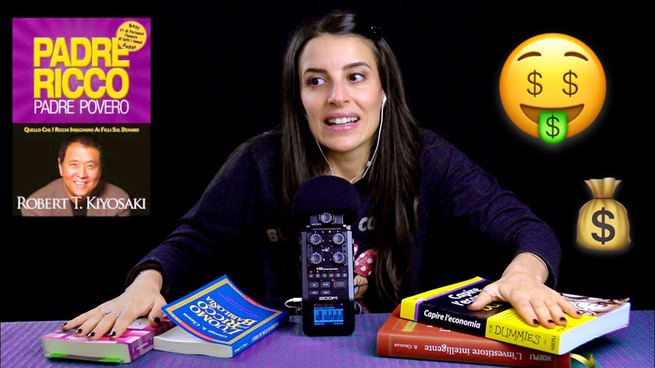 ASMR | LIBRI che devi LEGGERE per ARRICCHIRE MENTE e PORTAFOGLIO! 💰🤑