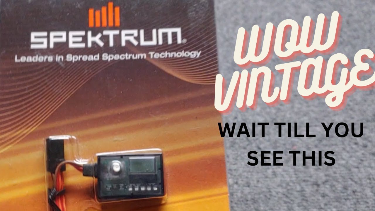 SPEKTRUM FLIGHT LOG TELEMETRY PAST AND PRESENT
