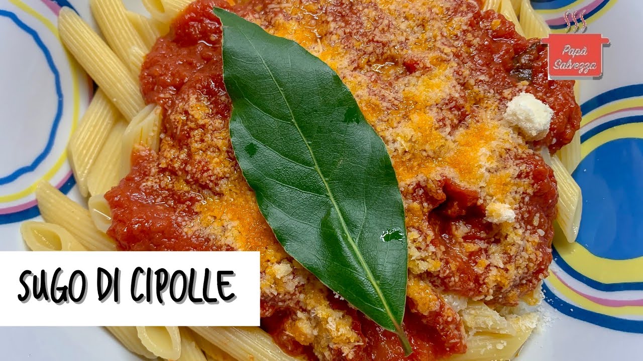 SUGO DI CIPOLLE del Professore, facile veloce e a prova di bambino molesto