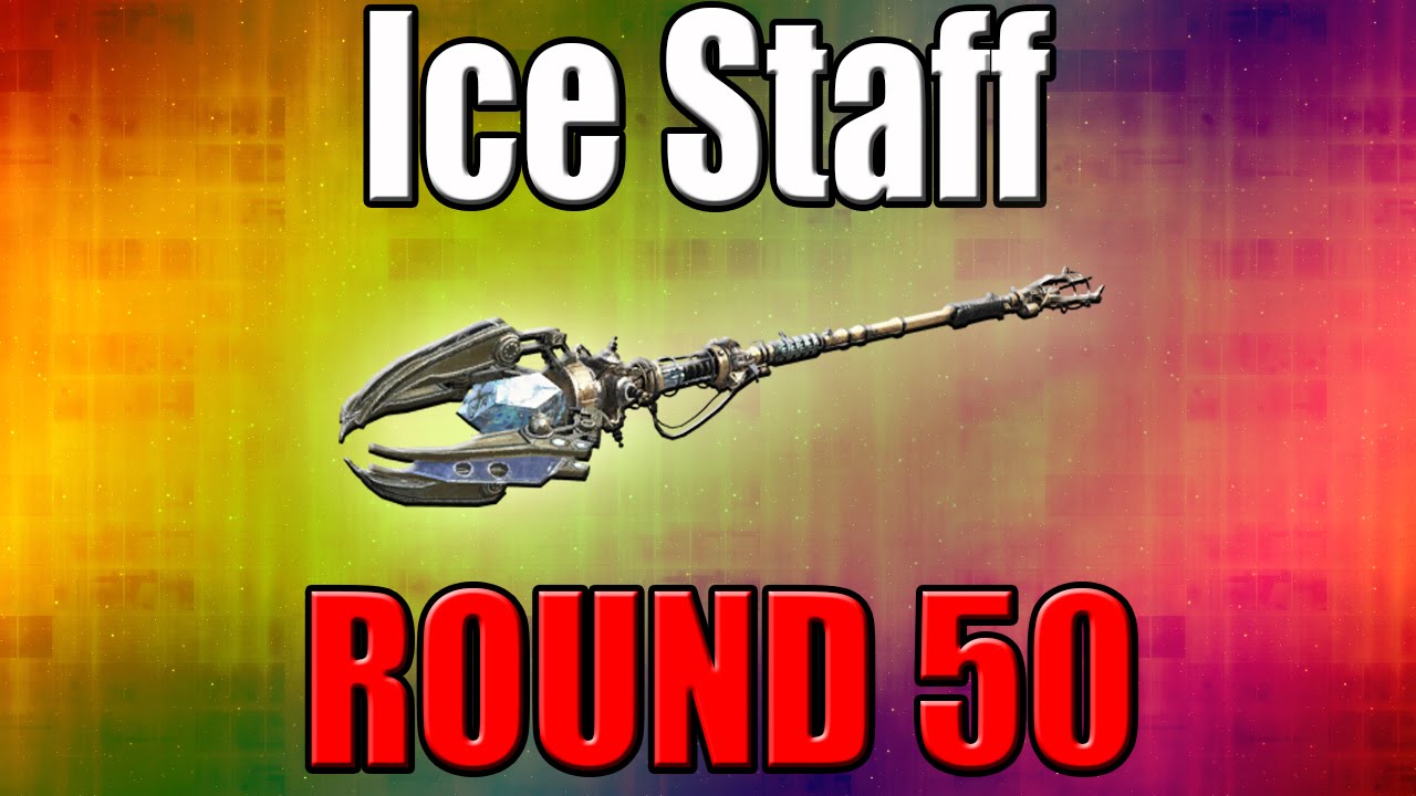 Ice Staff on Round 50 - Call Of Duty Zombies