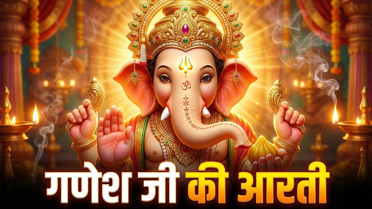 हर काम से पहले सुनें गणेश जी की आरती जय गणेश जय गणेश देवा