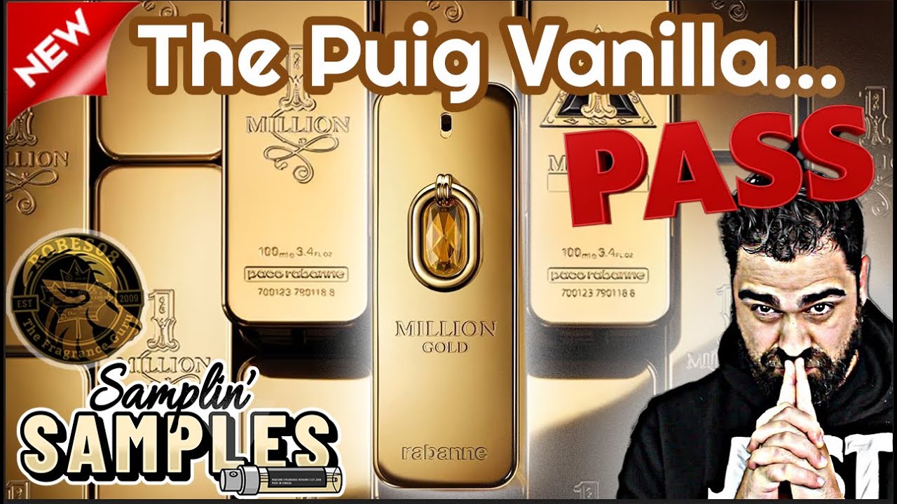 🍦  NEW (2025) Million Gold Elixir by Rabanne | Samplin' Samples SANDALWOOD / SPICES / VANILLA