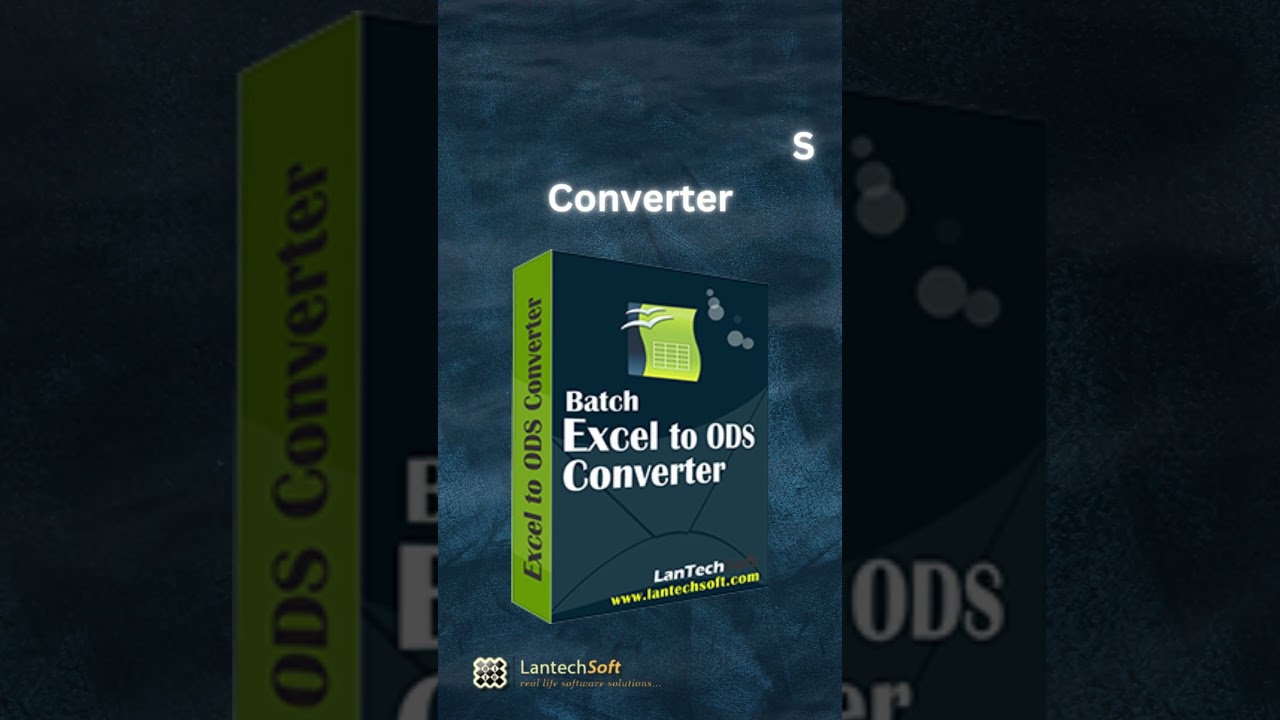 How to Convert Excel Files in ODS Files? link in description
