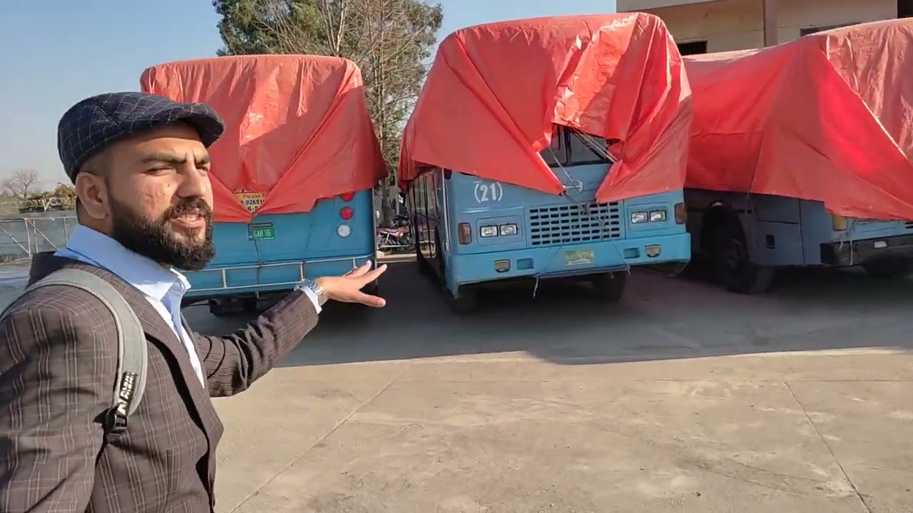 NUML UNIVERSITY BUSES ALSO WEAR MASK | 26 feb 2022