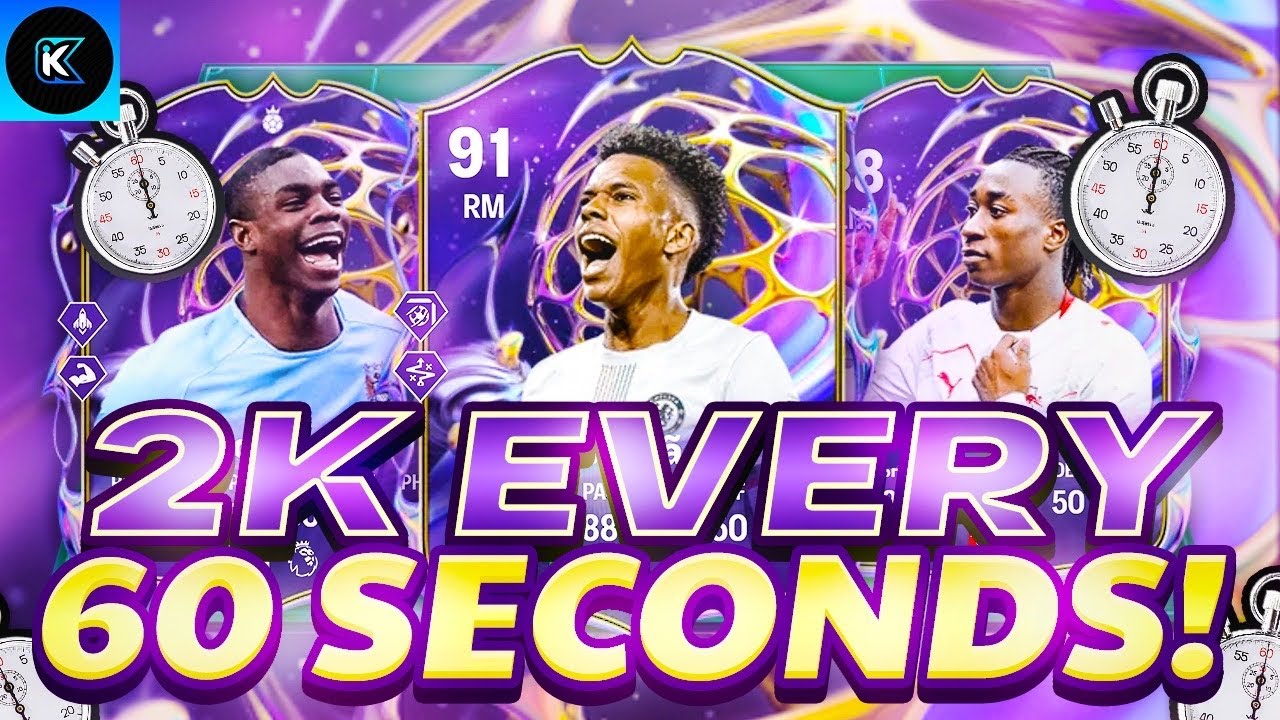 OMG! 2K EVERY 60 SECONDS EAFC 26 BEST TRADING METHOD (EAFC 26 SNIPING FILTERS & FLIPPING)