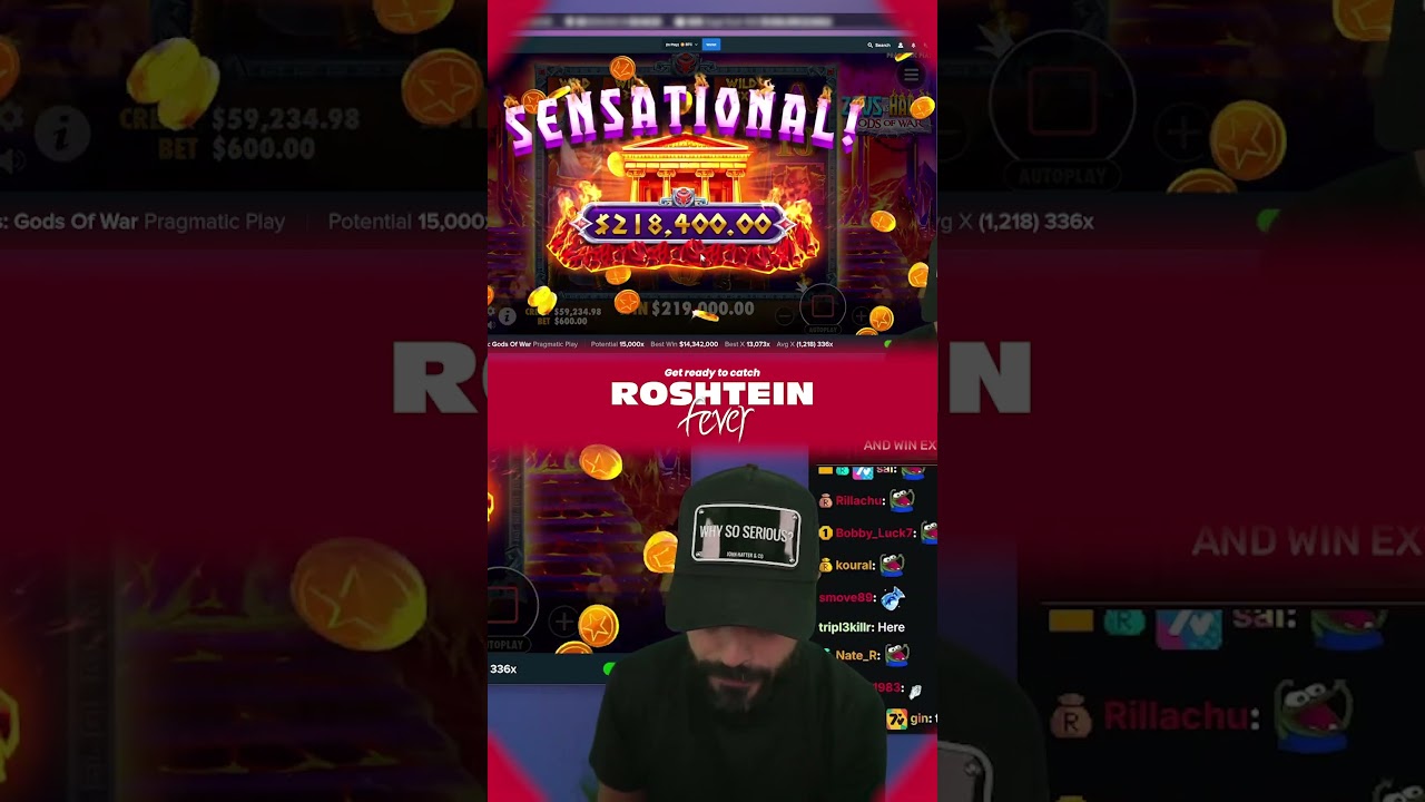 🌩️ MASSIVE ROSHTEIN WIN Zeus VS Hades! 🇬🇷 