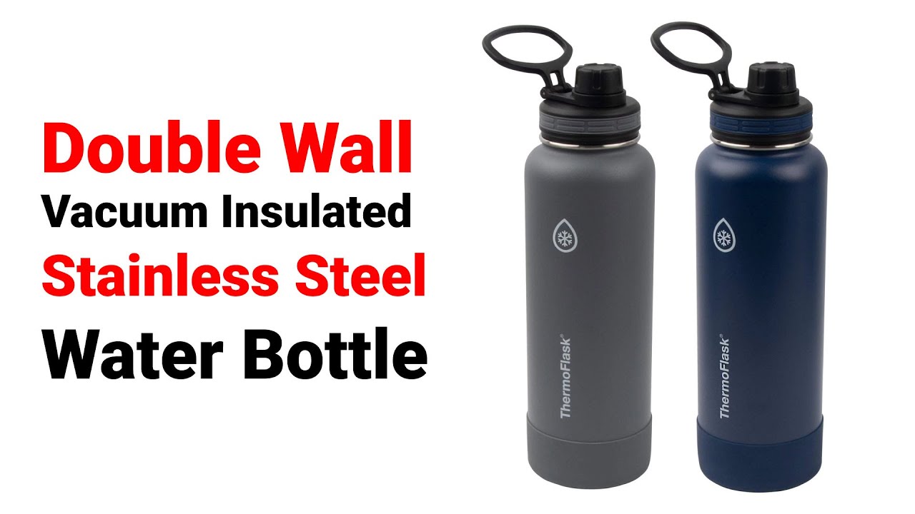 Thermoflask Double Wall Vacuum Insulated Stainless Steel Water Bottle
