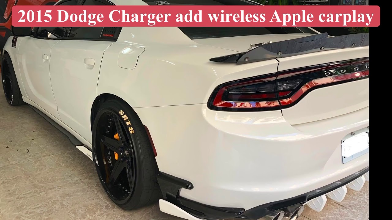 2015 Dodge Charger add wireless apple carplay