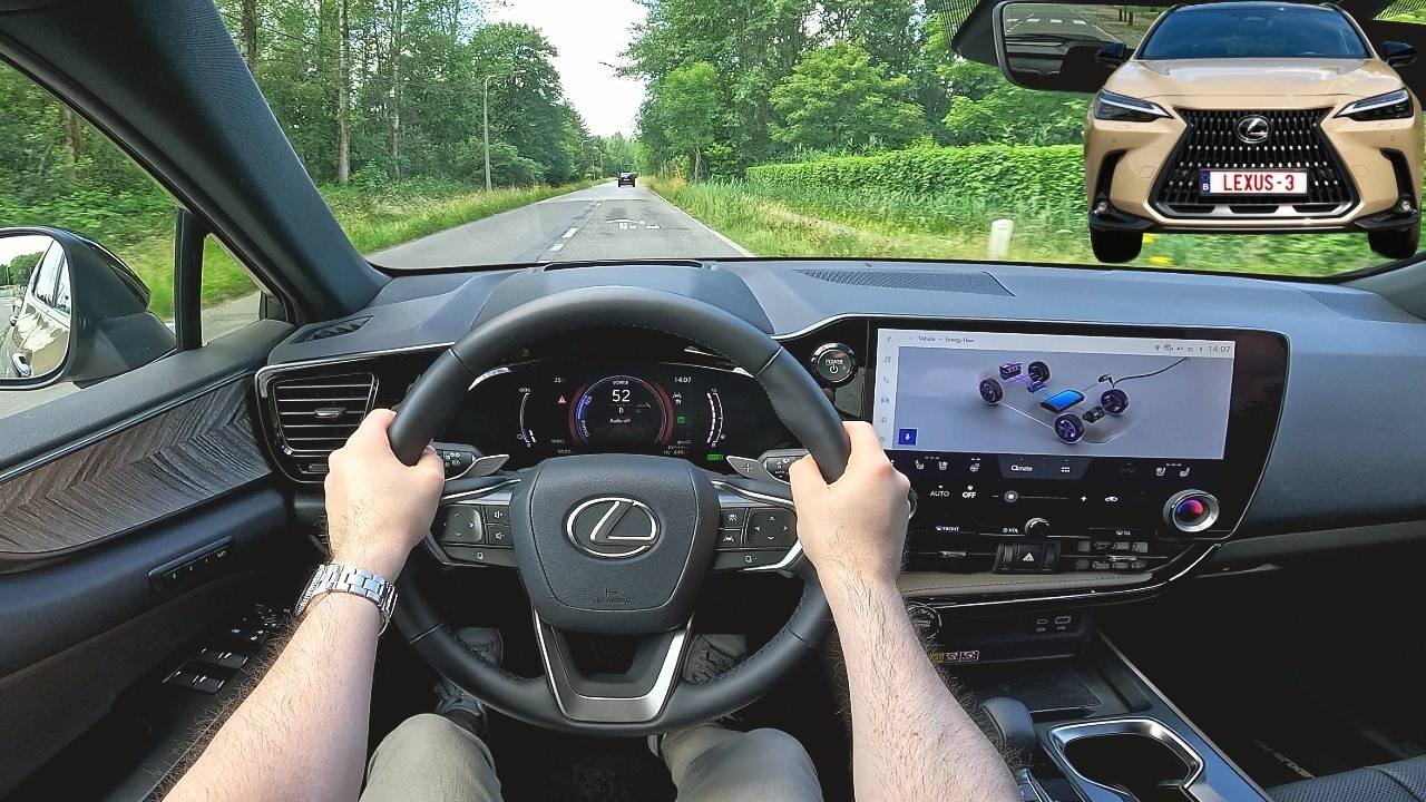 Lexus NX 2025 POV Test Drive | 450h Overtrail Plug-in Hybrid