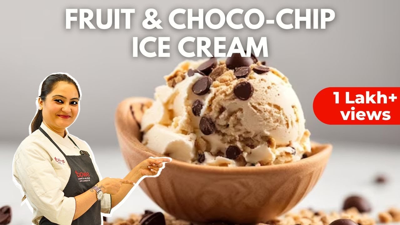 Chocolate Chip & Fruit Ice Cream Summer Recipe |  3 Days Ice-Dish Live Workshop Series (Ep. 2)