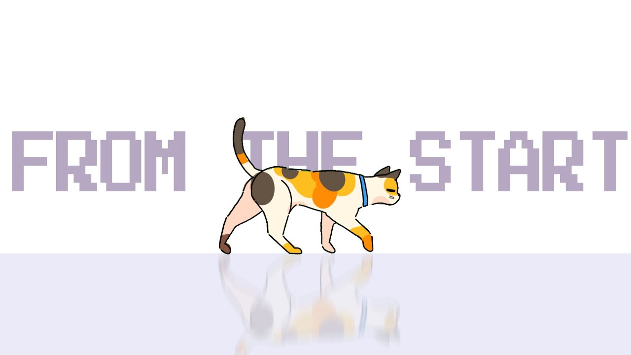 [1 HOUR] From The Start (meowfey) || car walking cycle animation