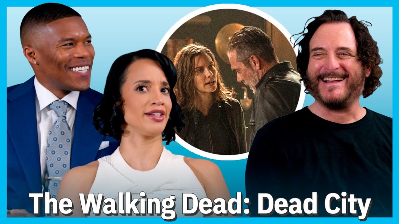 THE WALKING DEAD: DEAD CITY's Lauren Cohan & Jeffrey Dean Morgan answer cast questions | TV Insider