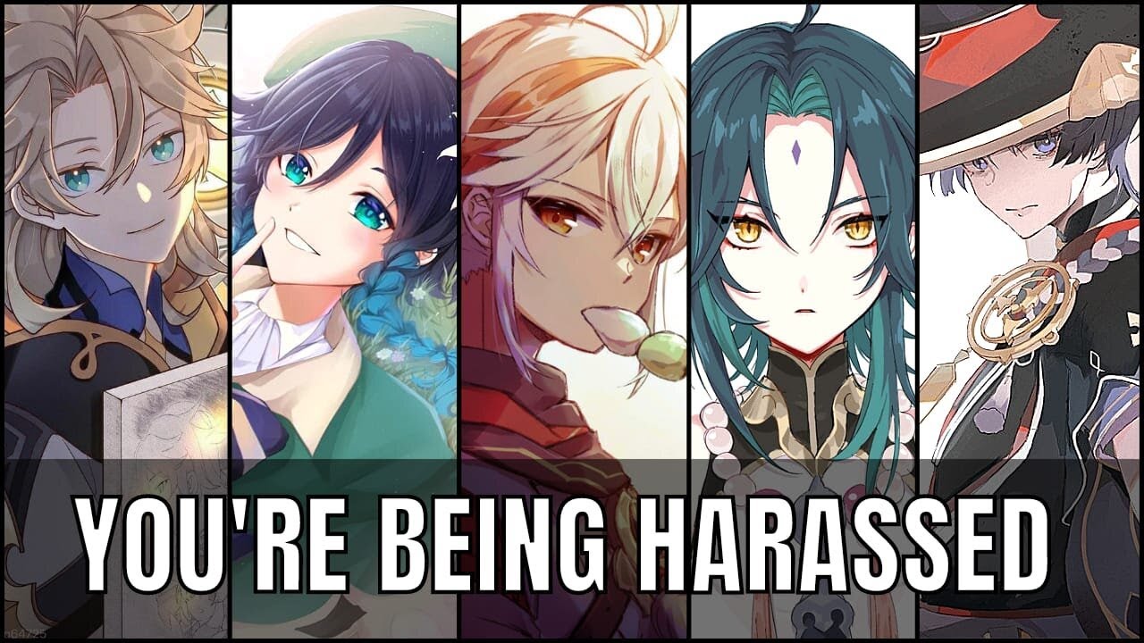 They see someone harassing you - genshin impact x listener asmr