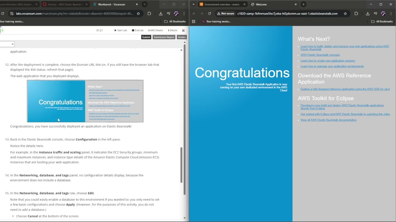 [Cloud Foundation] Activity - AWS Elastic Beanstalk