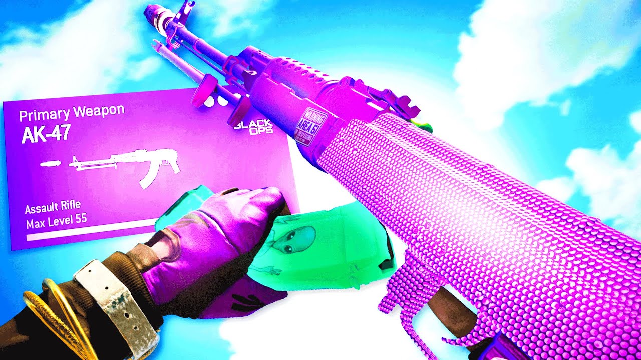 the AK-47 is the best sniper support in Warzone