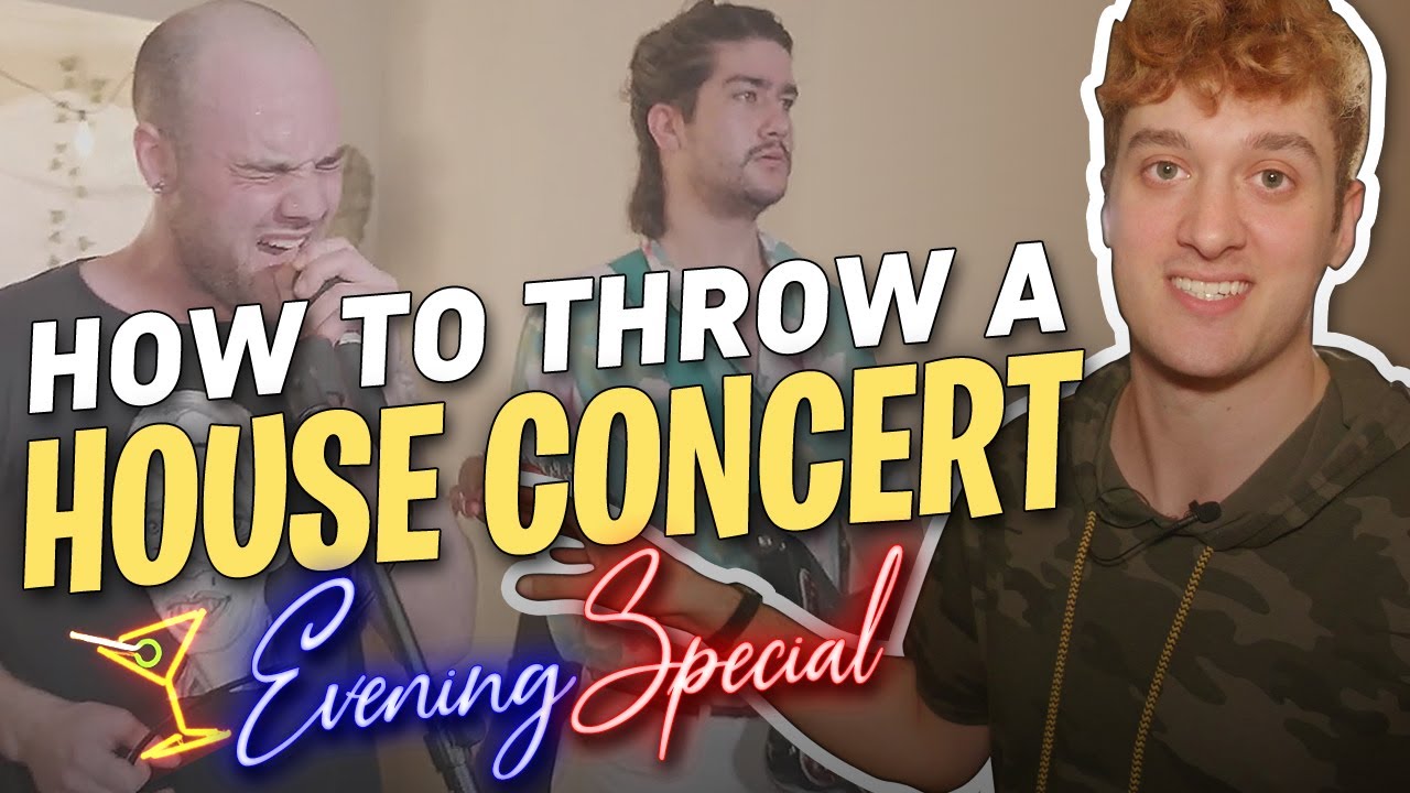 I Turned My Living Room into a Music Venue | Evening Special ep. 1