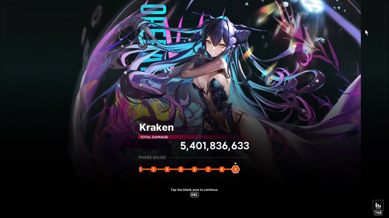 [NIKKE] Anomaly Interception Kraken Stage 9 - Under 2 minutes with Liberalio