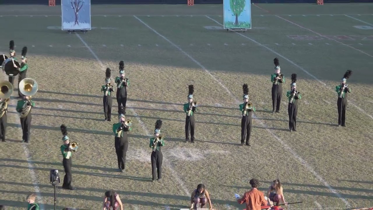 Bruton Marching Panthers at 2024 Bands Along the Bay - Oct 19, 2024