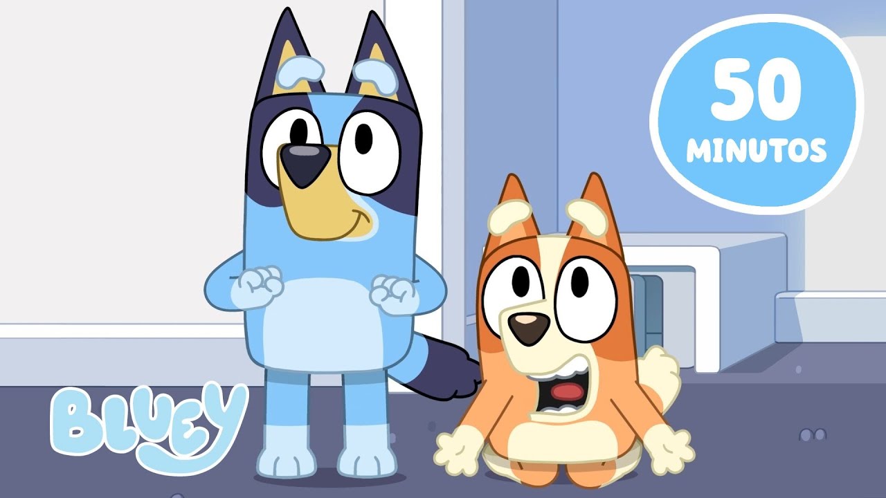 🔴 AO VIVO: Dias com Bluey e a Família 💙 | Diversão com Bluey e Bingo