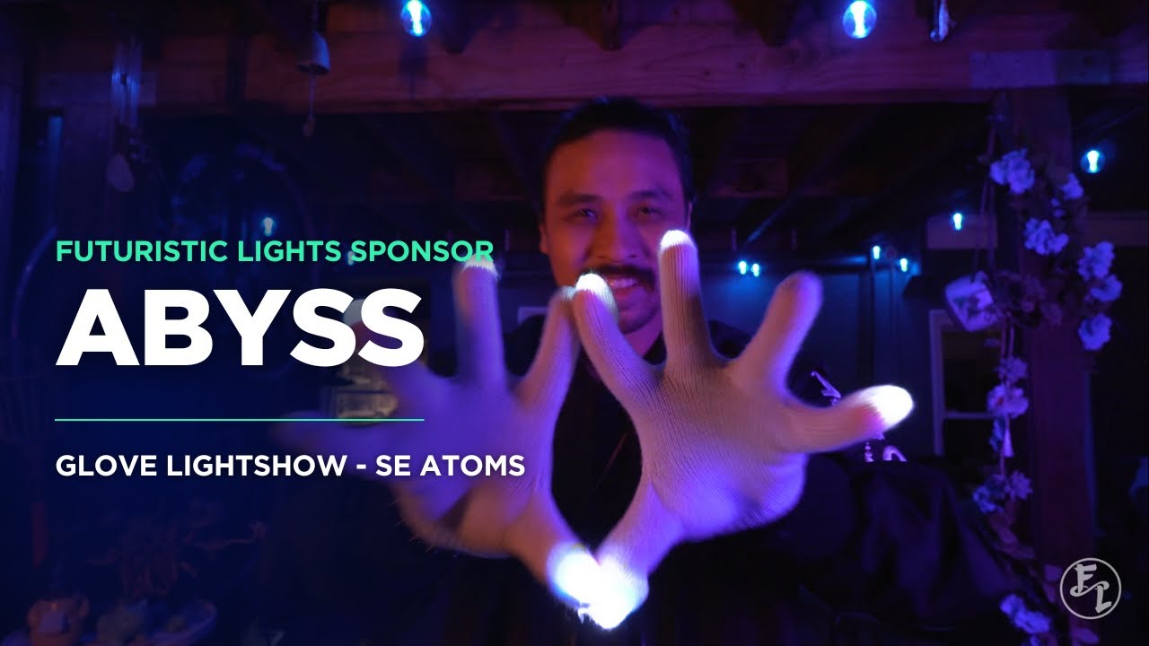ABYSS Ups and Downs Glove Lightshow - SE Atoms | Featured Video [FuturisticLights.com]