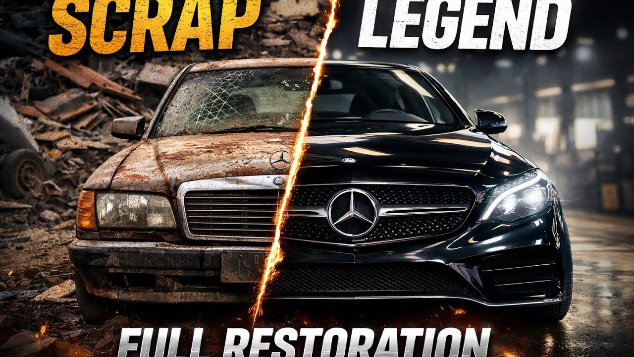 FROM SCRAP TO SUPERCAR!&ldquo;Unbelievable Transformation&rdquo;😨