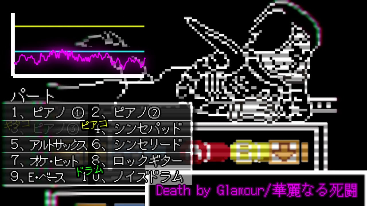 【バンブラP】『Death by Glamour(華麗なる死闘)』を愛してやまないバンブラーが全力で耳コピ再現してみた【UT6周年】