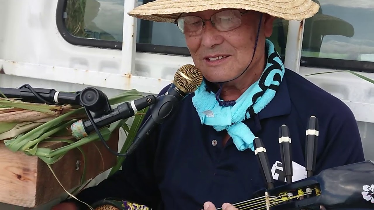 エイサーの地謡(ジカタ)の本流が奇跡の出演！エイサー流し🎼あの園田青年会の超大先輩地謡になります