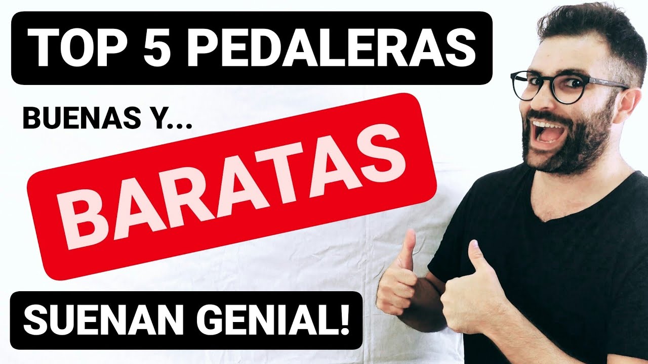 LAS 5 MEJORES PEDALERAS MULTIEFECTOS BARATAS 💲💲 - Pedaleras de guitarra el&eacute;ctrica baratas