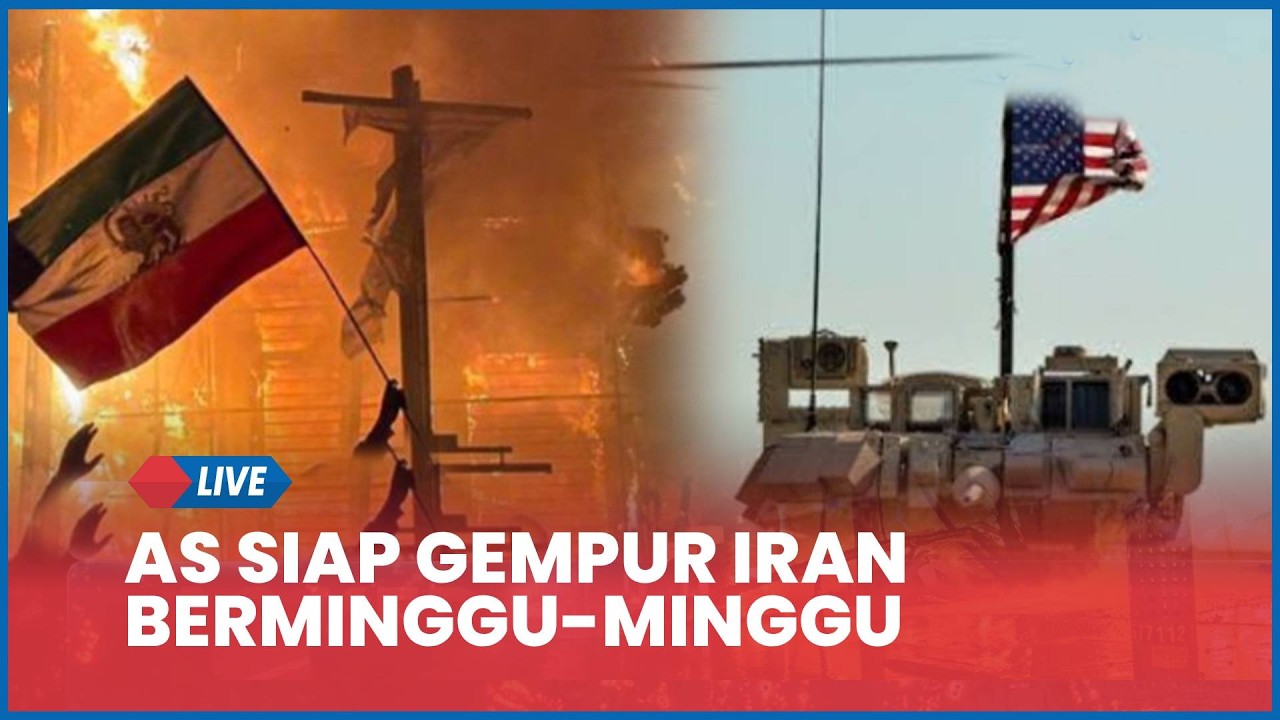 Rangkuman AS-Iran: AS Turunkan Semua Armada Militer, Iran Tetap Kuat Meski Digempur