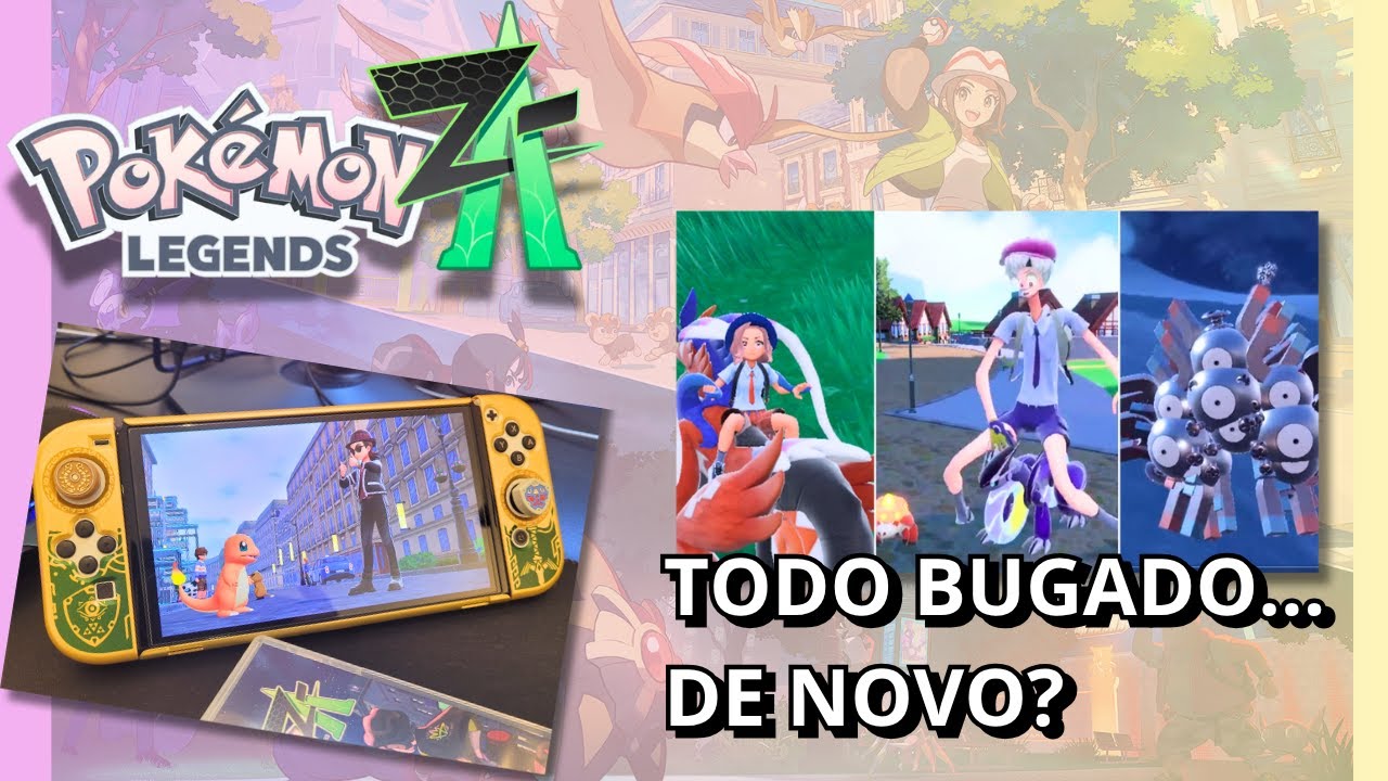 Esse é O NOVO Pokémon Legends ZA! - Unboxing e primeiras impressões.